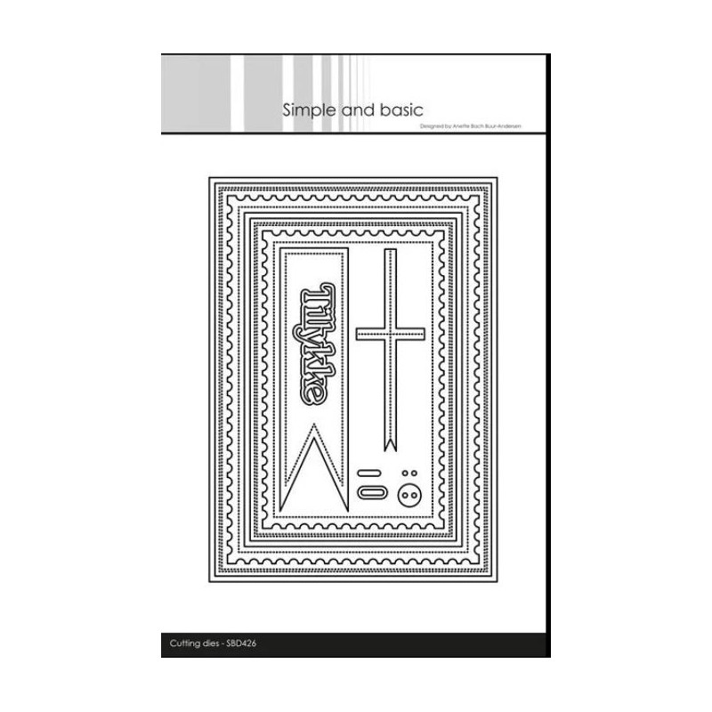 Simple and Basic die "Base frames - 12,7x17,8cm" SBD426