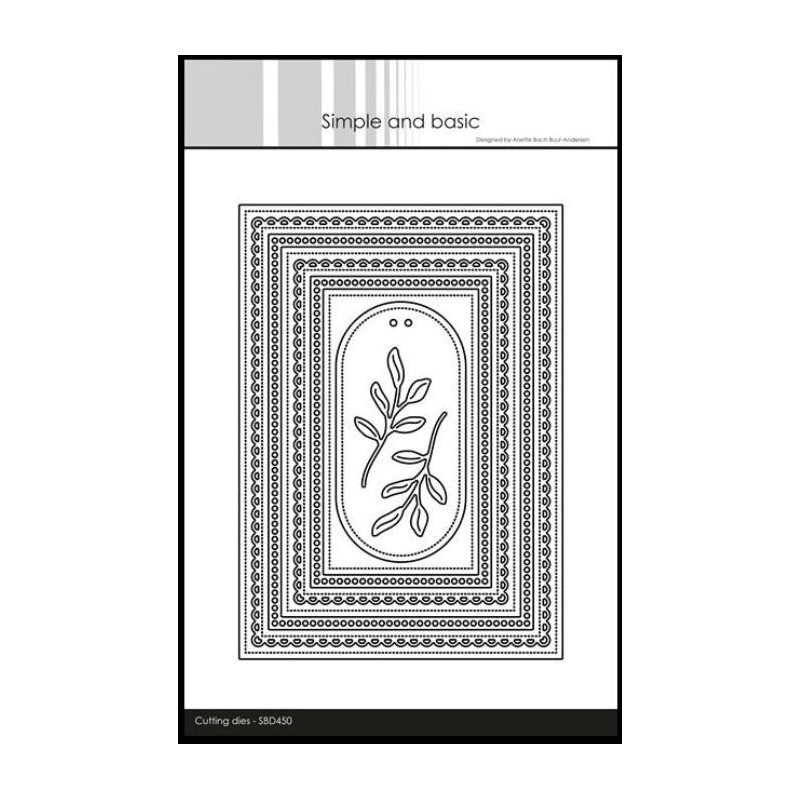 Simple and Basic die "Base frames - 12,7x17,8cm   SBD450