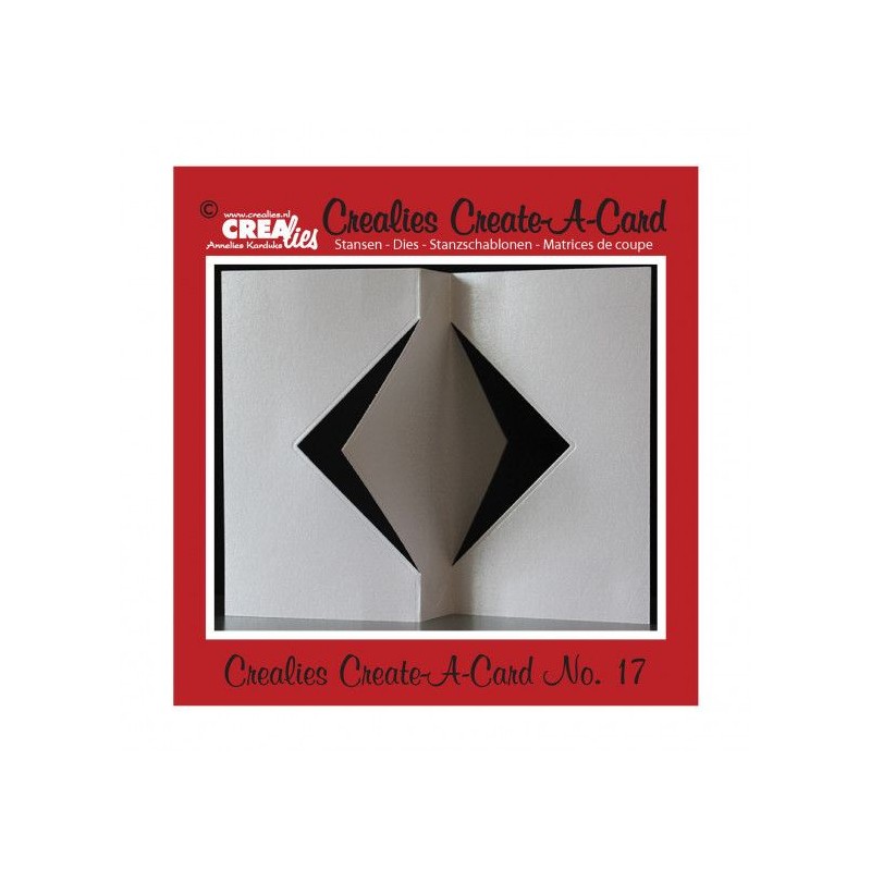 Crealies Create A Card cutting die no.17