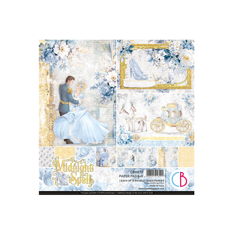 Ciao Bella 8"X8" MIDNIGHT SPELL PAPER PAD