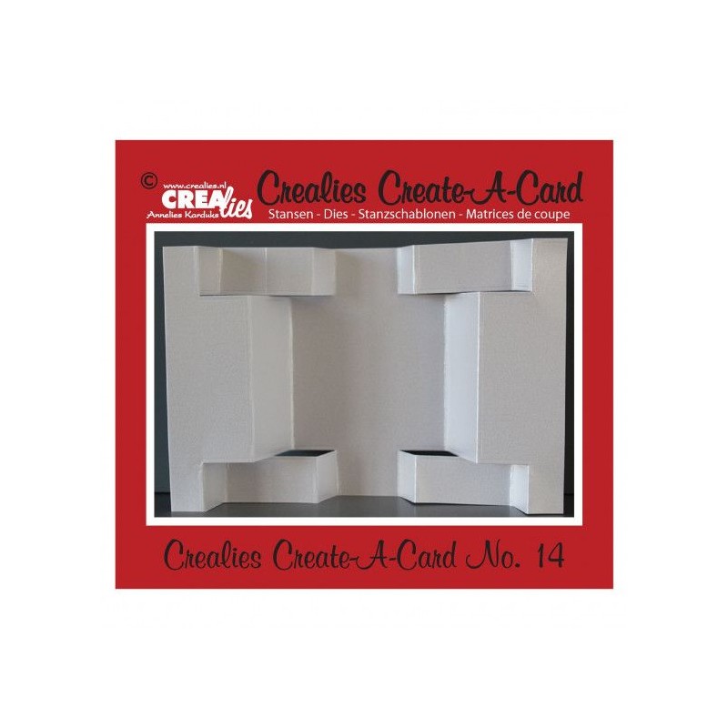 Crealies Create A Card cutting die no.14