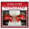 Crealies Cardzz Twist&Pop left&right - for top folding cards CLCZ324