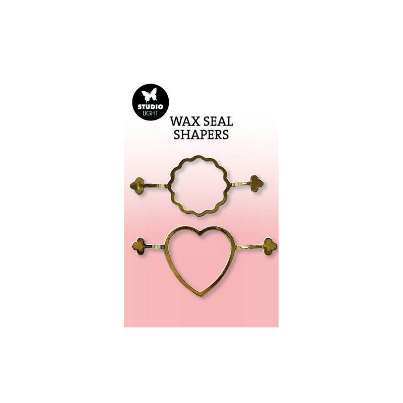 Studio Light Wax Shapers Scallop & heart Essentials Tools nr.22 SL-ES-WAX22 110x171mm