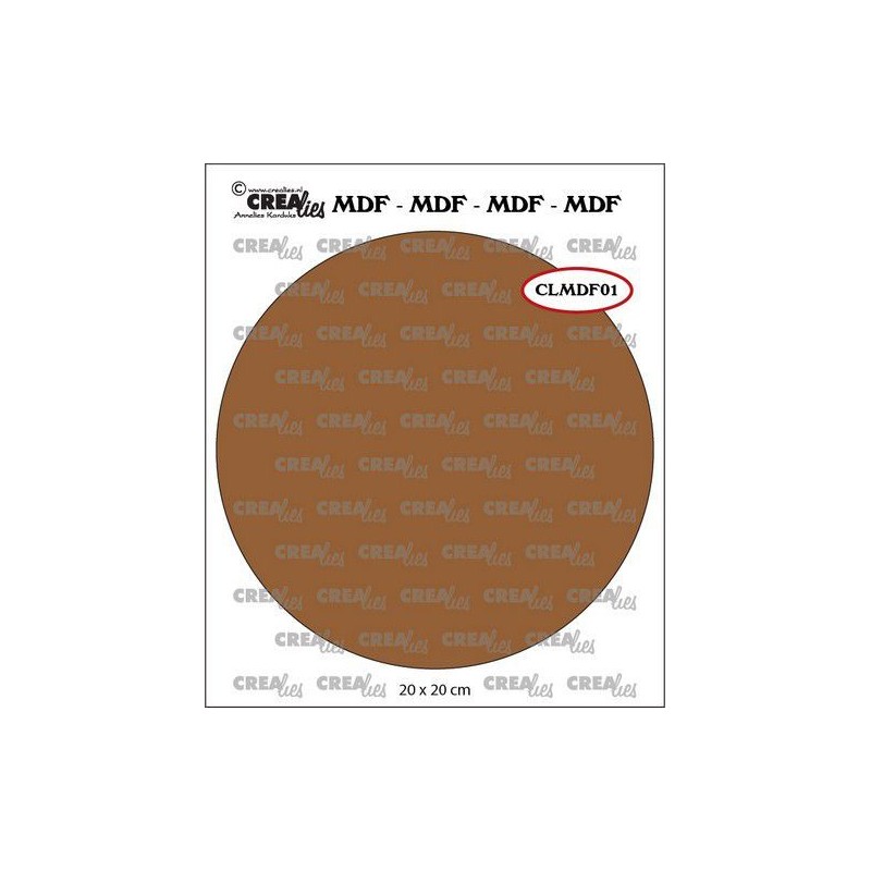 Crealies MDF circle 20 x 20cm