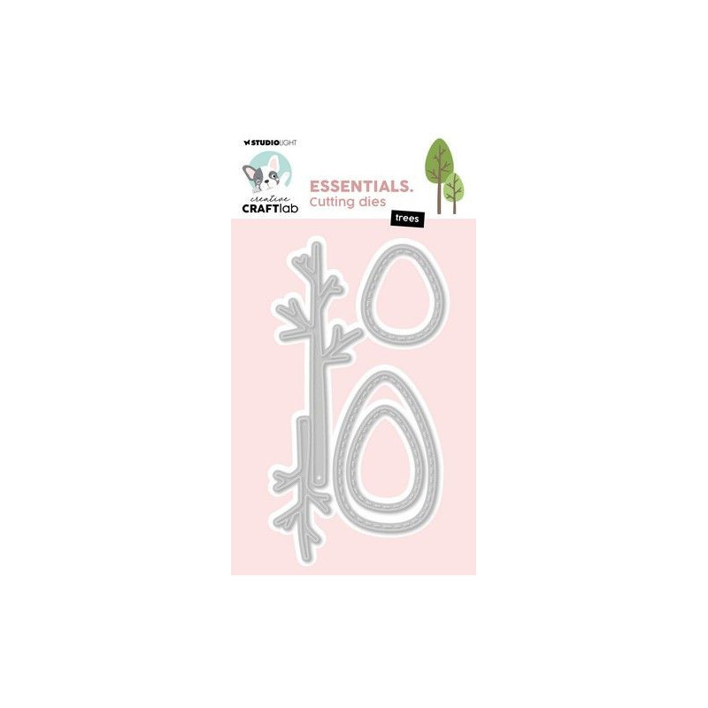 Studio Light Cutting Die Trees Essentials nr.778 CCL-ES-CD778 137x115x1mm