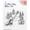 Nellie's Choice • Winter Time Clear Stamps Sledge Fun