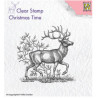 Nellie's Choice • Christmas Time Clear Stamps Reindeer