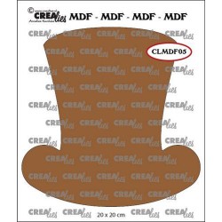 Crealies MDF steampunk hat...