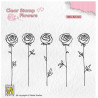 Nellie's Choice • Flowers Clear Stamps Roses