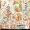 Ciao Bella CORAL REEF PAPER PAD 12"X12" 12/PKG