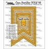Crealies Crea-Nest-Lies XXL Fishtail banner with small circles(9x)