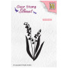 Nellie's Choice • Silhouet Clear Stamps Lily of The Valley