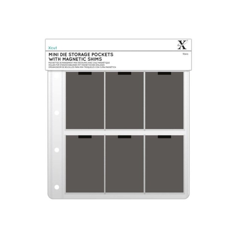 Xcut Mini Dies Storage Wallet med magnet (10pcs) XCU245101