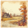Creative Expressions • 8x8 Taylor Made Journals Paper Pad Autumn Song
