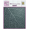 Nellie's Choice • 3D Embossing folder Leaf grain