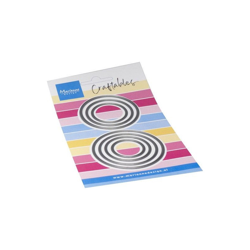 Marianne D Craftable Sticker circles CR1667 25mm - 55mm