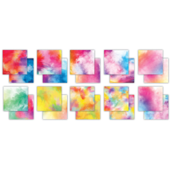 Craft Consortium 6x6 Inch Paper Pad Pigment Infusions CCEPAD031B