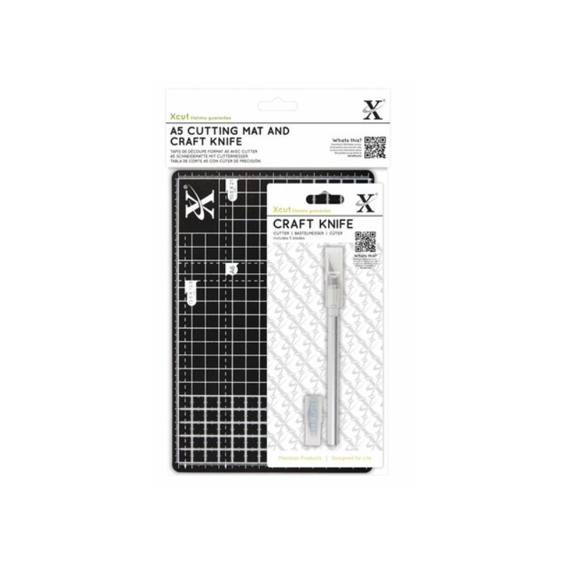 Xcut A5 Cutting Mat And Craft Knife XCU 268436