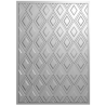 Crafter's Companion Bold 3D Folders 5x7 Inch 3D Embossing Folder Classic Diamonds CC-EF5-3D-CLDI