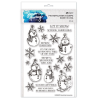 Ranger • Simon Hurley create. Photopolymer Stamps 15.24cmx22.86cm Sketched Snowmen