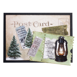 Studio Light • Grunge Collection Die-Cut A5 Paper Pad Paper Elements