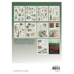 Studio Light • Essentials Die-Cut A5 Paper Pad Festive Forest
