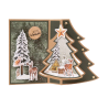 Studio Light • Essentials Die-Cut A5 Paper Pad Festive Forest