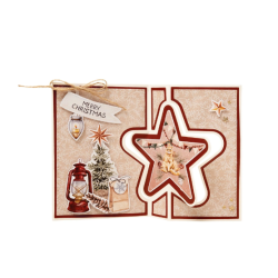 Studio Light • Essentials Die-Cut A5 Paper Pad Festive Forest
