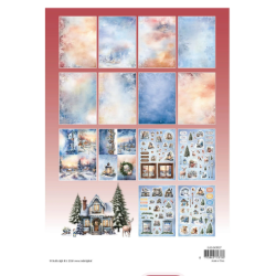 Studio Light • Essentials A4 Die-cut Designer PP Dreamy Christmas