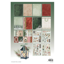 Studio Light • Essentials A4 Die-cut Designer PP Festive Forest