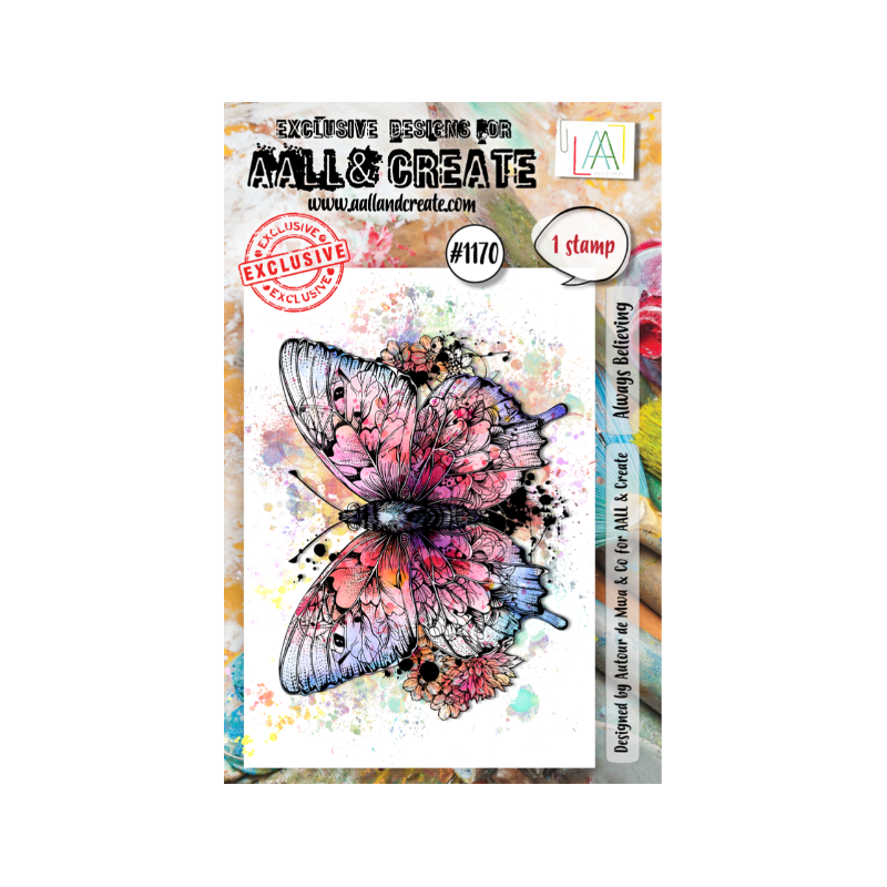 Aall and Create Stamp Set A7 Always Believing  AALL-TP-1170