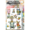 Aall and Create Stamp Set A6 Walkies AALL-TP-1120