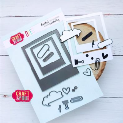 Craft&You Dies "Polaroid Frame Set" CW291