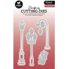 Studio Light Street Lights Christmas Essentials Cutting Dies SL-ES-CD871