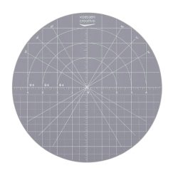 Vaessen Creative • Double-Sided Round Cutting Mat ⌀25,3cm