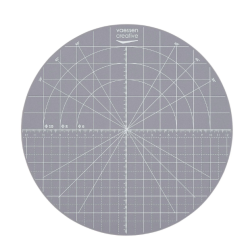 Vaessen Creative • Double-Sided Round Cutting Mat ⌀25,3cm