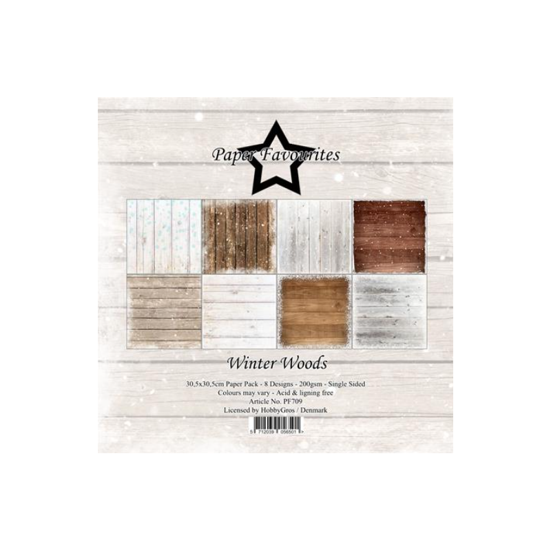 Paper Favourites Paper Pack "Winter Woods" PF709