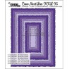 Crealies Rektangel XXL no 95 rectangles with rough edges