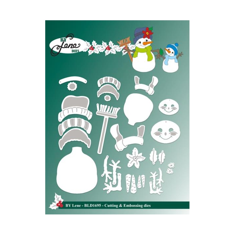 BY Lene Dies "Snowman" BLD1695