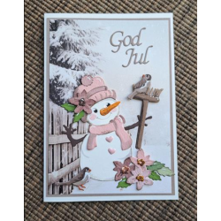 BY Lene Dies "Snowman" BLD1695