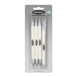 HobbyGros Tools "Embossing Set + Piercing Tool (4 pcs)" HGT024