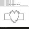 Simple and Basic die "Bellybelt - Romance" SBD466