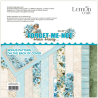 Lemon Craft 8x8 Inch Dear Diary Forget-Me-Not Paper Pad LEM-DD-FORGET-02
