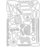 sizzix Thinlits Die by Tim Holtz Abstract Elements (43pcs) 666280