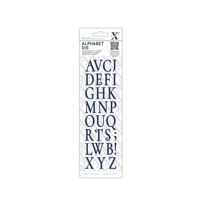 Xcut Dies Vintage Alphabet XCU 503391