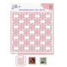 Nellie's Choice • Stencil 15x15 cm Snowflakes MMS4K-051