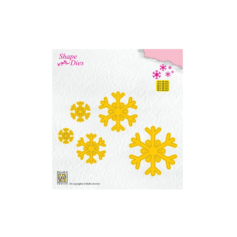 Nellie's Choice • Shape Dies Continue Snowflakes
