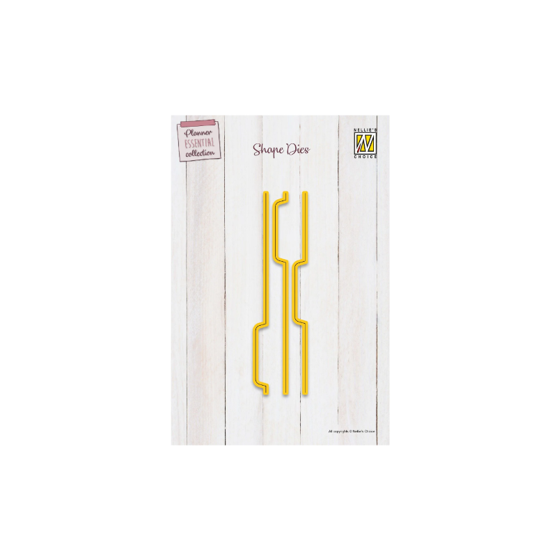 Nellie's Choice • Shape Dies Planner Tabs SD318