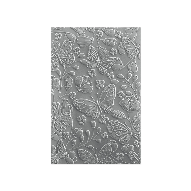 Spellbinders Beautiful Butterflies 3D Embossing Folder E3D-055