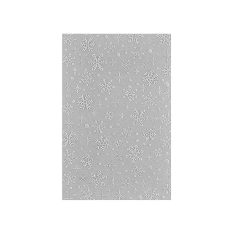 Spellbinders Sparkling Snow 3D Embossing Folder E3D-069